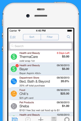 Track My Coupons Lite - Scanner and Organizer screenshot 3