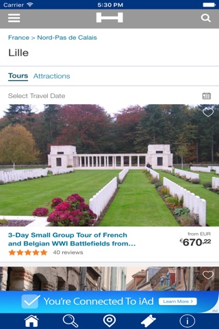 Lille Hotels + Compare and Booking Hotel for Tonight with map and travel tour screenshot 2