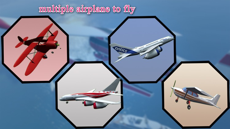 Airplane Flight Simulator 3D: Crash Landing Pilot screenshot-4