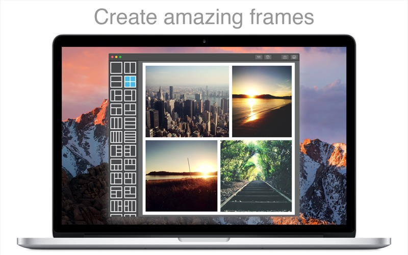 PicFrame  拼图软件 for Mac