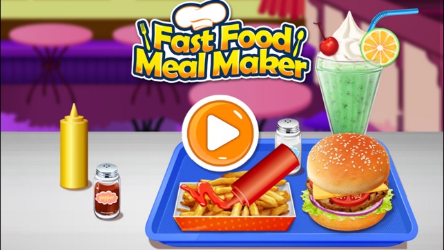 Peppa Fast Food Bar - Burger Cooking