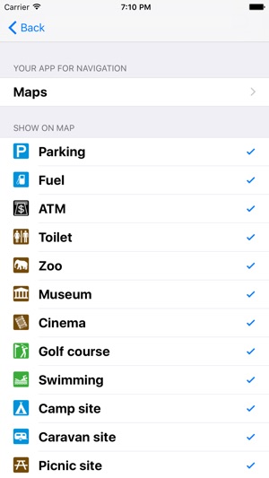 Leisuremap France, Camping, Golf, Swimming, Car parks, and m(圖5)-速報App