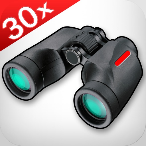 Binoculars+ (30x zoom, photo & video recording) icon