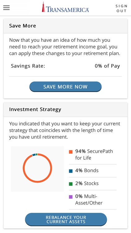 transamerica retirement solutions