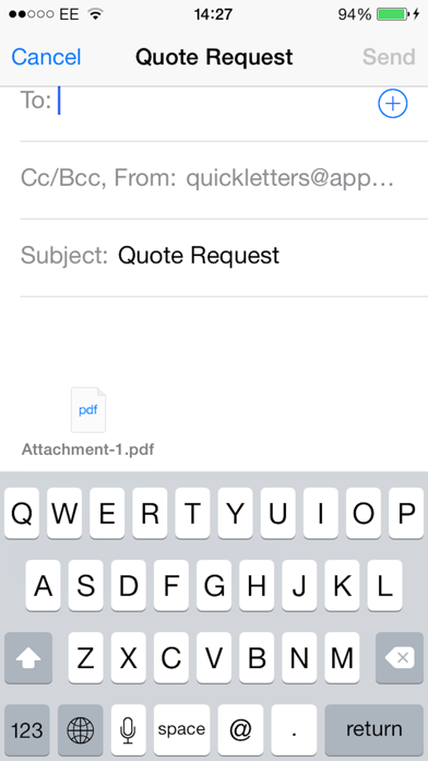 How to cancel & delete Quick Letters Pro - for Personal & Business Letters from iphone & ipad 3