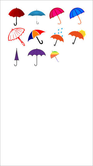 Umbrella Sticker Pack