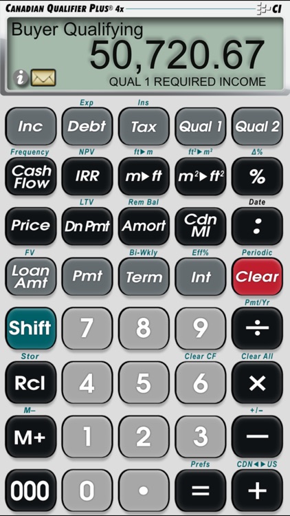 Canadian Qualifier Plus 4x Real Estate Calculator