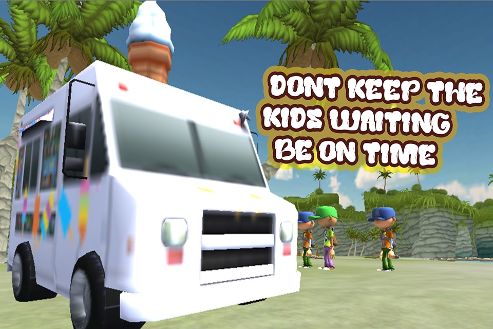 Ice Cream Delivery Van HD screenshot 2