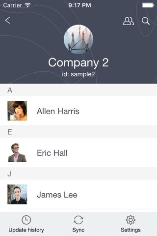 TeamContacts Member screenshot 2