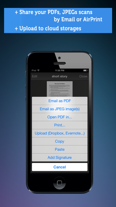 How to cancel & delete Doc Scanner + OCR: PDF scanner to scan document, receipt, photo from iphone & ipad 3