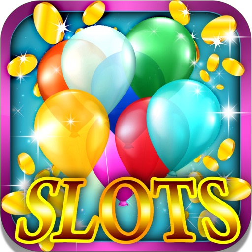 Balloon Pop Rick Slots: Big Daily Gold Bonus iOS App
