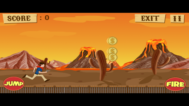 Western Cowboy Escaping Desert(圖2)-速報App