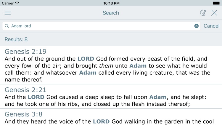 Holy Bible. Old Testament. The King James Version screenshot-3