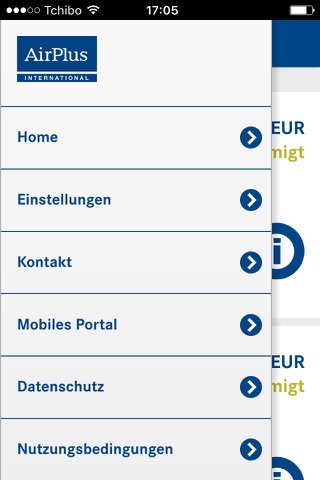 AirPlus Card Control App screenshot 3