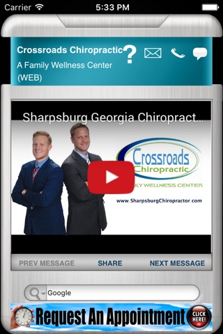 Crossroads Chiropractic screenshot 4