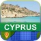 Cyprus offline map mobile application