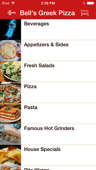 How to cancel & delete Bell's Greek Pizza from iphone & ipad 2