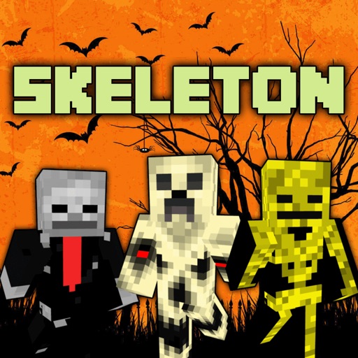 Skeleton Skins - Best Skins for Minecraft PE & PC iOS App