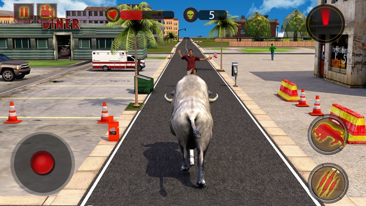 Angry Buffalo Attack 3D