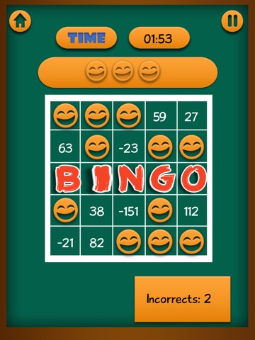 Incredible Math Bingo screenshot 4