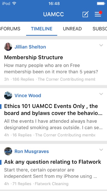 UAMCC Forums