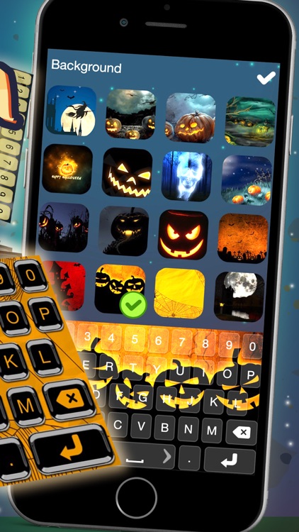Halloween Keyboard – Horror Design, Emoji & Font