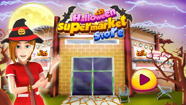 Halloween Supermarket Store