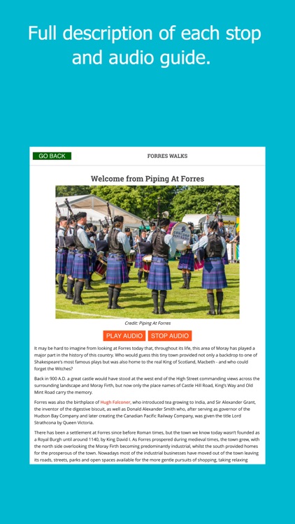 Forres Walking Tours