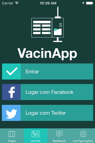 VacinApp - náhled