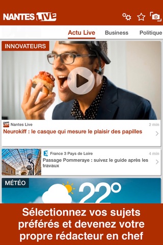 Nantes Live screenshot 2
