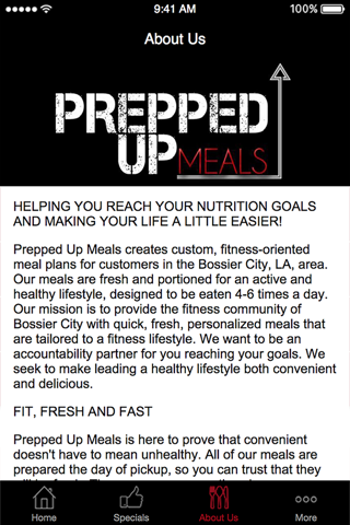 Prepped Up Meals - náhled