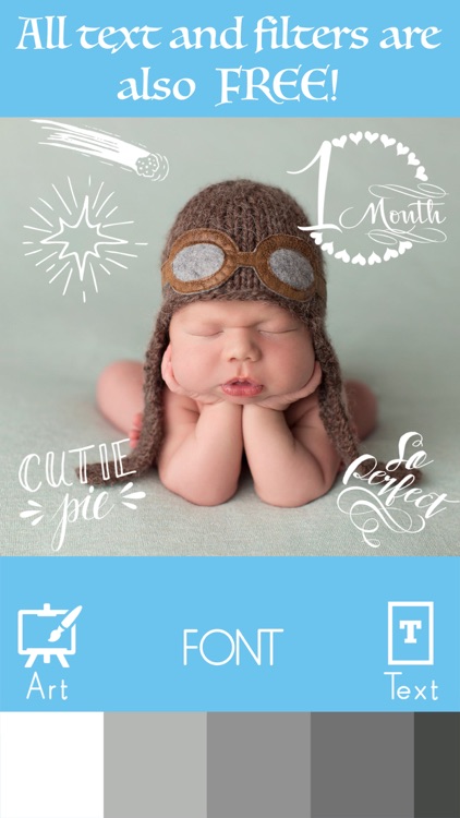 Baby Milestone Stickers Pregnancy Pic Editor Maker