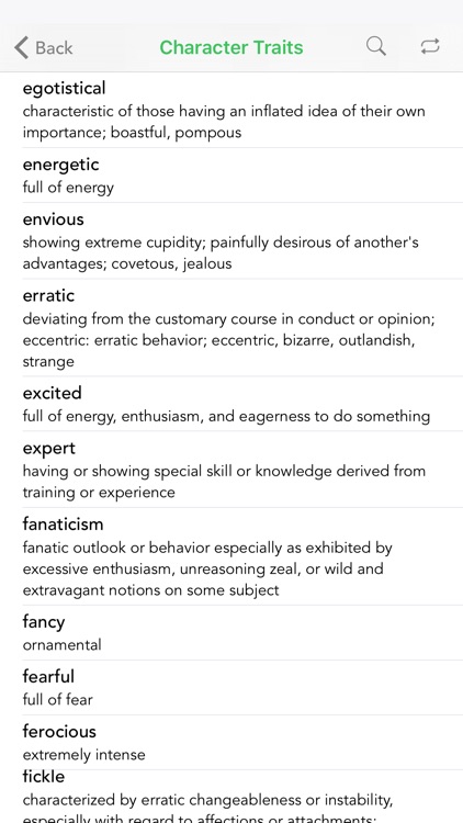 Lists for Writers - ideas for creative writing
