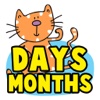 Days And Months Learning For Toddlers