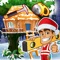 Santa's Christmas Treehouse Builder