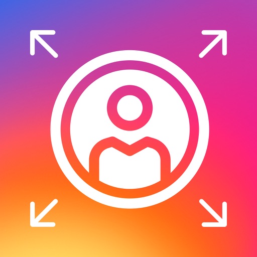 Insta Profile Pic - Enlarge view of dp icon