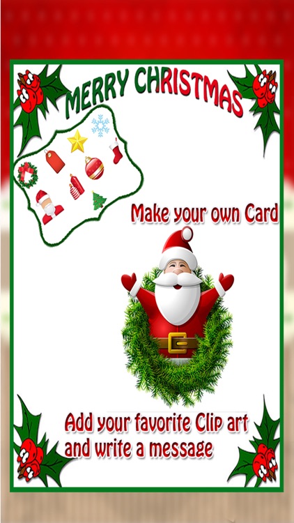 Christmas Greetings Card 2017 free