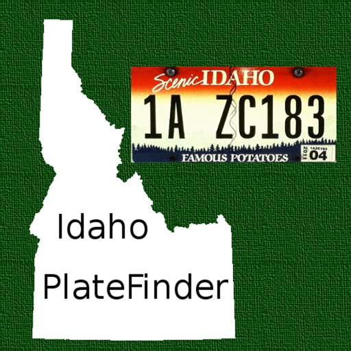 Idaho PlateFinder Free iOS App