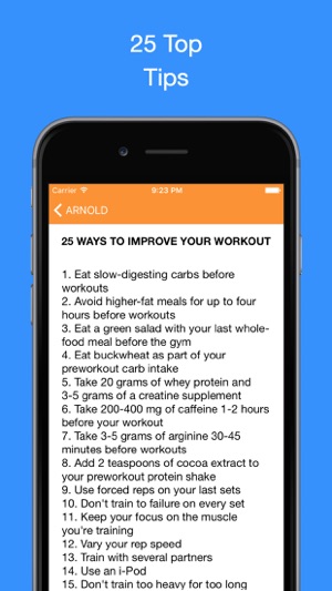 Arnold - free efficient workouts for fitness, yoga, cardio e(圖3)-速報App