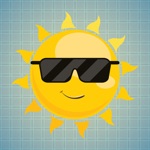 Sticker Me Cool Sun