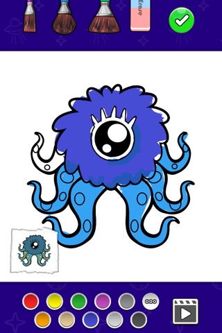Coloring Your Monsters screenshot 2