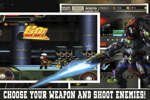Iron Soldier Rambo Assault - Zombies World screenshot 3