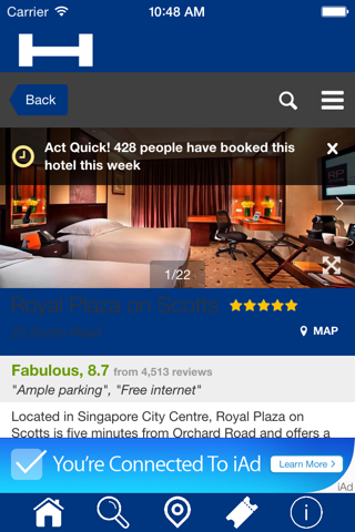 Brussels Hotels + Compare and Booking Hotel for Tonight with map and travel tour screenshot 4