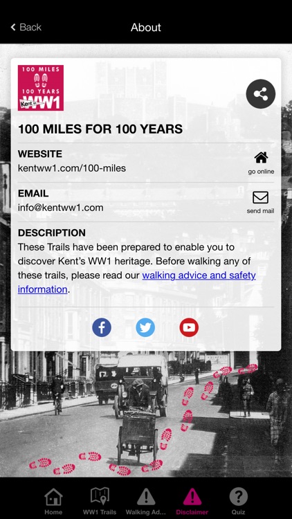 100 Miles for 100 Years screenshot-4