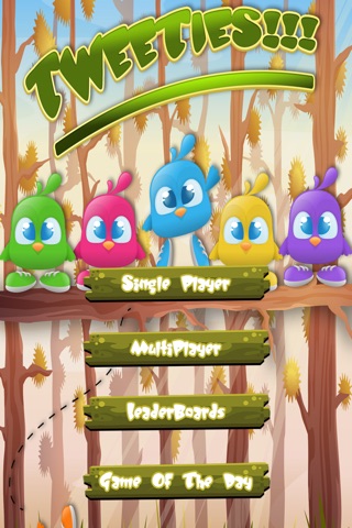 A Tweeties Madness Slide To Match Candy Coated Birds screenshot 2