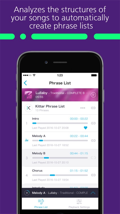 Kittar - Phrase Practice App - US