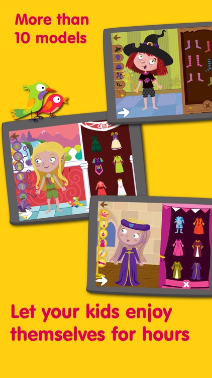 Dress Up Characters - Dressing Games for Toddlers