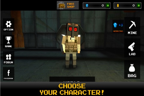 Pixel Z Alive 3D screenshot 2