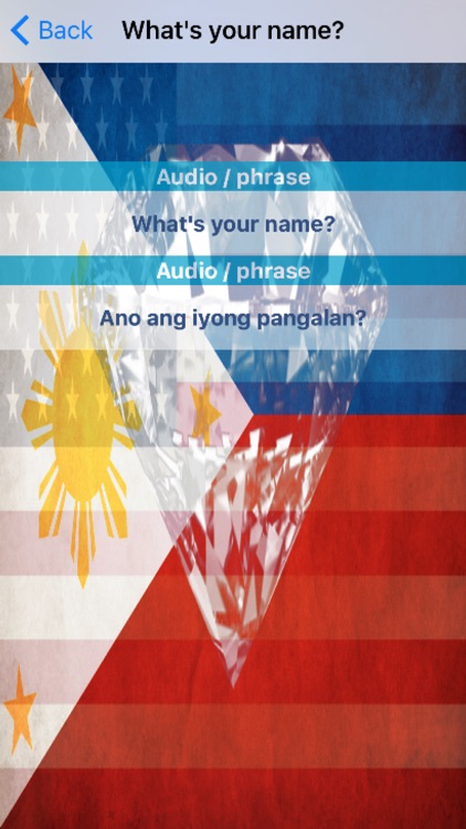 Filipino Phrases Diamond 4K Edition