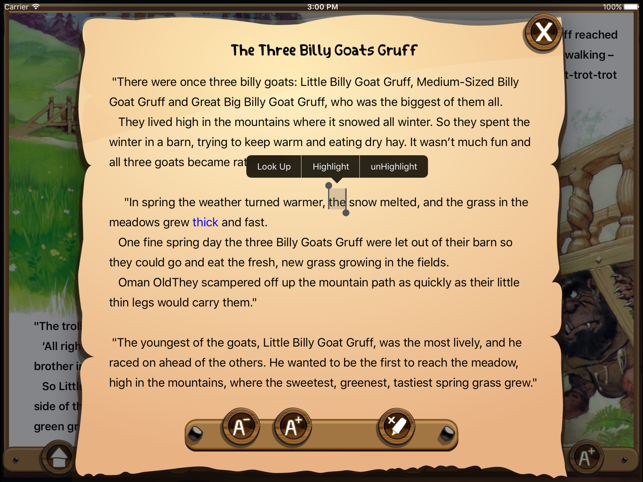 The Three Billy Goats Gruff English(圖4)-速報App